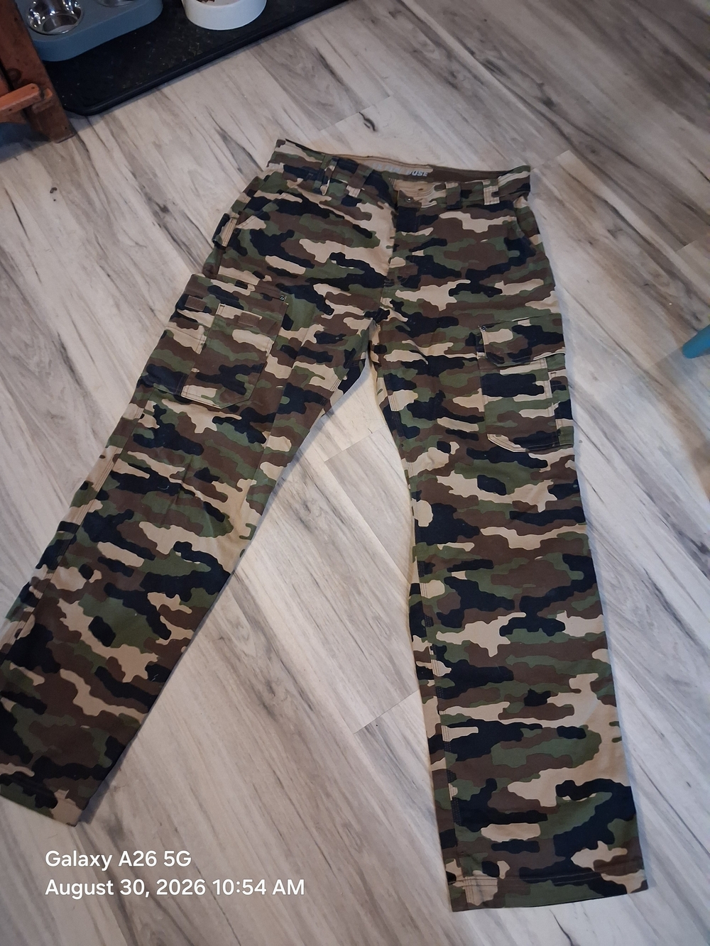 Duluth Flex Firehose Men's Camouflage Cargo Pants - Olive Camo 38